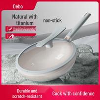 Debao 32cm Multi-Purpose Titanium Alloy Stir-Fry Pan