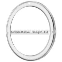 Compatible Metal Bezel for Xiaomi Watch S4 and S3 (316 Stainless Steel) Stainless Steel Bezel + Tempered Film
