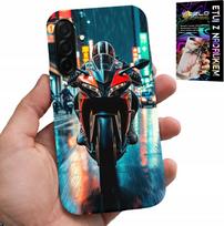 Etui Do Samsung Galaxy A56 5G - Motor, Motocykle Jednoślad Wzory + Szkło
