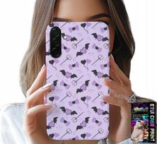Etui Do Samsung Galaxy A36 5G - Modne Wzory Widły Serca Kokardki Kokarda