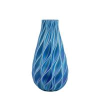 1PC PLA 3D Printed Flower Vases Flower Arrangement Decorative Vase  Home Desktop Decorations 7.8*7.8*16cm mėlyna violetinė spalva