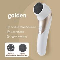 1PC Foot Grinder, Beautiful Feet To Remove Dead Skin Automatic Trimming Calluses USB Rechargeable Foot Grinder auksas