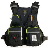 Adjustable Adult Buoyancy Sailing Kayak Canoeing Fly Fishing Life Vest Jacket Black