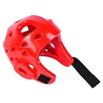 Head Protection Taekwondo Helmet Gear S/M/L Karate Helmet Kickboxing Helmet  Training M raudona