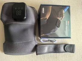 Electric Heating & Vibrating Knee Massager Brace for Joint Care English