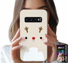 Etui Do Samsung Galaxy S10 Plus - Reniferek, Renifer, Świąteczne Wzory