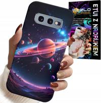 Etui Do Samsung Galaxy S10E - Kosmos Planety Gwiazdy Galaktyka Plecki