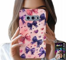 Etui Do Samsung Galaxy S10E - Kolorowe Wstążki Wstążka Wzory + Folia