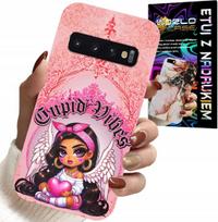 Etui Do Samsung Galaxy S10 - Cupid Vibes Z Uroczą Aniołkiem Plecki