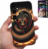 Etui Do Samsung Galaxy M55 5G - Wąż, Węże Kobra Grzechotnik Case + Folia