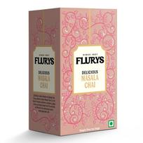Flurys Masala Chai - Premium Indian Spiced Tea | Natural Ingredients | Aromatic & Flavourful | 25 tea bags