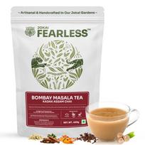 Fearless Tea Bombay Masala CTC Chai, 400g | Kadak Masala Chai Patti with 6 Immunity Boosting Spices Like Ginger, Cardamom, Lemongrass | Natural Tea