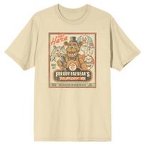Five Nights At Freddy's Freddy Fazbear's Pizza T-shirt High Quality Cotton Clothes Oversize Men Women Tee Clothing Unisex Tops S įvairiaspalvis