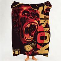 Movie K King K Kong Throw Flannel Throw Blanket Suitable for Sofa Living Room Bedroom 75cmx90cm