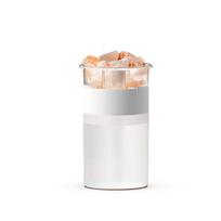 USB Rechargeable Crystal Salt Stone Aromatherapy Humidifier with Mist Spray Salt Stone Humidifier balta