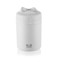 Smart Flame Aroma Diffuser with USB and Seven-Color LED Light for Home and Bedroom Humidification.