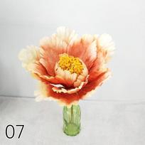 1 vnt dirbtinės didelės bijūnų gėlių sienų plokštės 30/40/50 cm šilko gėlių galvutės vestuvių fono vakarėlio gimtadienio pakabinimo ant sienos 30cm