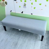 120x40cm Stretch Jacquard Waterproof Bench Cover for Dining Room Bedroom Kitchen Bench Slipcovers Anti-Dust Removable Washable 120x40cm
