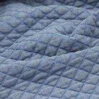 Žiema Ruduo Retro Dygsniuotas Džinsinis Audinys Medvilnės Užpildas Storas Skalbtas Džinsinis Audinys Striukei PALTAI Bagažui Sofai 50x150cm šviesiai mėlyna spalva