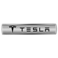 Car Styling 3D Metal Alloy Car Body Fender Side Trunk Emblem Stickers For Tesla Model 3 Y S X Roadster Invader Coil Mod WYE
