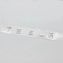 Car Logo Sticker Trunk Label Decals Decoration Accessories For Tesla Model 3 Model S X Y Cybertruck Roadster SpaceX 1pcs sidabras