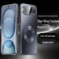 Honor Magic 8 Pro Air Frosted Star Ring Magnetic Charging Phone Case Honor Magic8 Pro Air