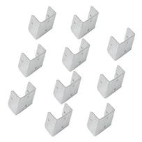 Windproof Fence Panel Clip   multiple  Sized Galvanized Steel Fasteners Not  Rust Secure Installation 10pcs for All Panel 32mm