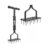 Manual Lawn Aerator, Spike Lawn Aerating Tool, Handheld Soil Aerator For Garden Yard