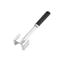 Aluminum Alloy Multifunctional Square Double-Sided Meat Tenderizer Hammer with Ergonomic Handle for Kitchen Use One Size