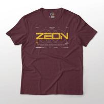 Mobile Suit Gundam Anime Zeon Streetwear Style Print Graphic T-T-Shirt L