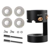 Tungsten Grinder With 4 Cut-Off Slot For TIG Welding Welding Electrode Grinder Sharpener Head Multi-Angle Offsets Welding Tools Black