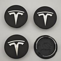 4Pcs/set ABS 56mm Tesla Original Car Wheel Center Caps Logo Emblem For Tesla Model 3 Y S X Rims Hub Cover Caps Badge Accessories