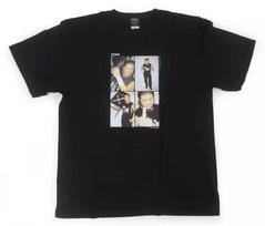 Pro Wrestling Noah Tadasuke Thanks Memorial Photo T T-Shirt Black XL L