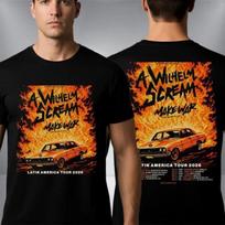 A Wilhelm Scream Latin America Tour 2026 Schedule Tour Dates Unisex T T-Shirt 4XL