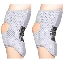 2PCS Adjustable Joint Support Knee Pad Knee Brace Spring Force Stabilizer  for Knee Power 2PCS juoda