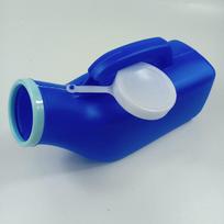 Elderly Unisex Portable Urinal with Lid and Scale for Home, Travel, or Bedridden Use