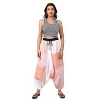 Women Cotton Summer Loose Baggy Pant Indian Casual Wear Hippie Harem Pants Free