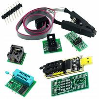 Duży Zestaw Programator Usb Ch341A Pamięć Spi Flash Eeprom Ttl Adaptery Xxl