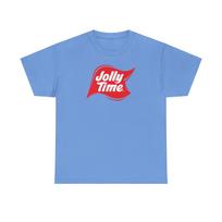 Popcorn Company Logo  T-Shirt Mens Womens Tees Top Tee, Jolly Time T-Shirt Mens Womens Tees Top, Unisex Cotton Shirt, 3XL
