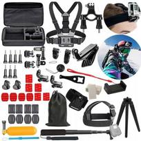 Zestaw 63W1 Akcesoria Do Kamer Gopro 12 11 10 9 8 7 6 Hero Black Sjcam Dji