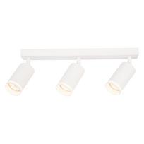 Lampa Sufitowa Nowoczesna Biała Listwa Ruchome Reflektorki 3Xgu10 10W Pipe Milagro