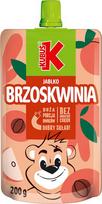 Kubuś Mus O Smaku Jabłko-Brzoskwinia 200 G