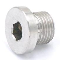 M8/M10/M12/M14/M16/M18/M20/M22/M24/M27/M30/M33/M36 Male 304 Stainless Steel Countersunk End Plug With Flange Hex Socket M8x1