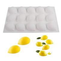 Fruit Shaped Lemon Mousse Cake Mold Food-Grade Silicone Baking Cake Molds  Pastry Making