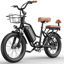 KICKWEY LD20 Elektrinis dviratis 750W Variklis 48V20Ah Ličio Baterija Pilna Pakaba 20x3 Colio Visureigio Padanga E-bike KICKWEY LD20