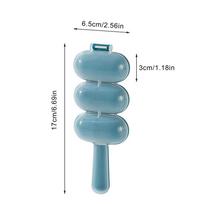 Rice Ball Shaker Rice Baller Shakers Lunch Maker Mould Bento Making Mold Shakers Kitchen Sushi Kitchen Tools mėlyna