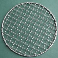 Oeny 28cm Round Stainless Steel BBQ Grill Mesh (2-Pack)