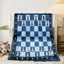 Chess Opening Strategy Blanket Flannel Blanket Throw Blanket Sofa Cover Blanket Soft Premium Blanket Picnic Blanket Tv Blanket Gifts 75x90cm