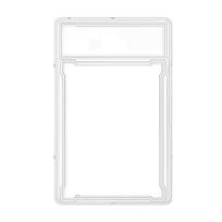 65×90mm 35PT Vertinama kortelės dėžutė Skaidri UV apsauga Kolekcionuojamų kortelių dėžutė Tvirtas Nuimamas Prekybos kortelių apsauginis dėklas