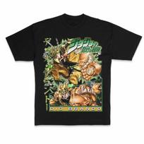 JoJo's Bizarre Adventure Dio Brando Anime Graphic T-shirt Men's Casual Cotton Streetwear Short Sleeve O-neck Tee S įvairiaspalvis